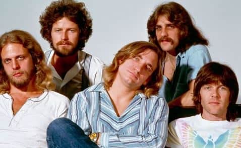 Don Henley and the members of The Eagles